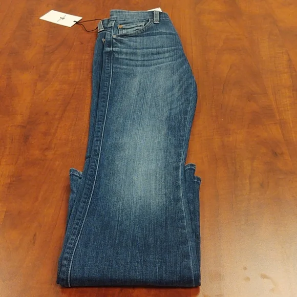 7 For All Mankind Tailorless Kimmie Bootcut Jeans NWOT - Picture 12 of 12